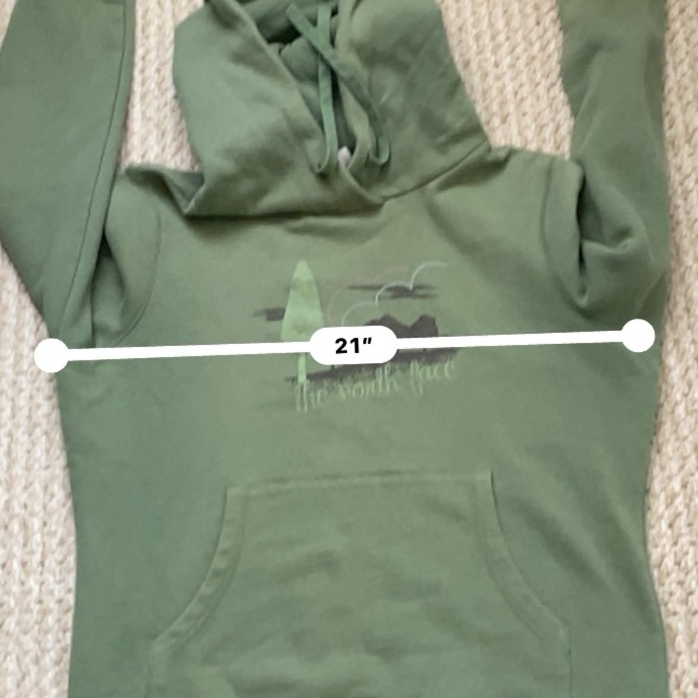 THE NORTH FACE | Green Hoodie Medium - Picture 13 of 13